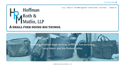 Desktop Screenshot of hrmnylaw.com